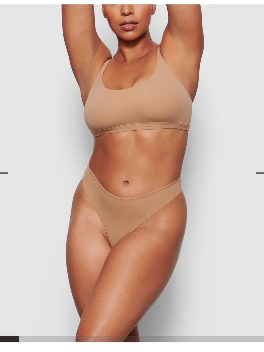 SKIMS FITS EVERYBODY SCOOP BRALETTE | SIENNA